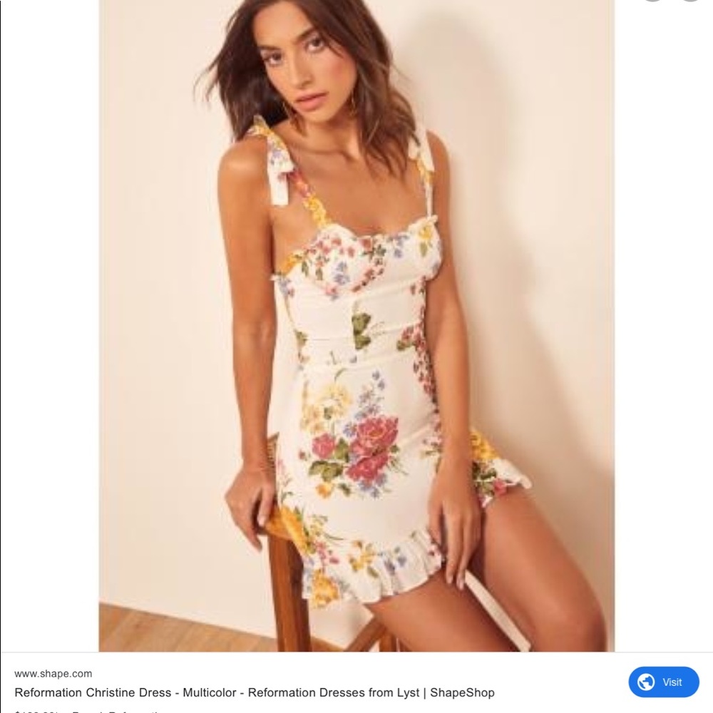 Looking for reformation Christine dress size 0